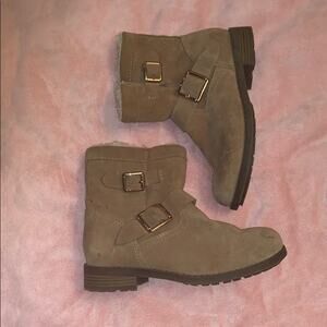 Bjourndal Suede Fur Booties